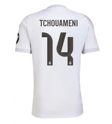 Real Madrid Aurelien Tchouameni #14 Replik Heimtrikot 2025-26 Kurzarm
